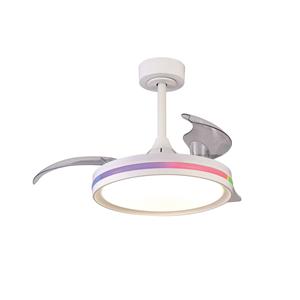 Mantra Iluminación Plafondventilator Northern wit DC stil Ø 91 cm CCT RGB