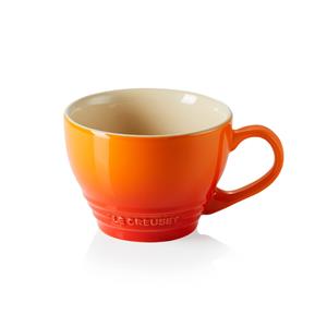 LE CREUSET  Vancouver - Cappuccinokop Groot 0,40l Oranjerood