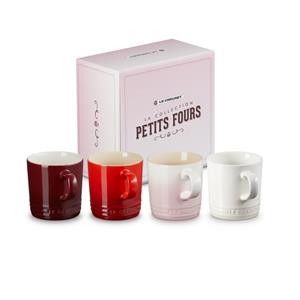 LE CREUSET  Petit Fours - Mokken 0,35l 4-dlg