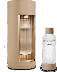 MySoda Bruiswatertoestel Glassy Latte | Sodamakers | 6430052004956