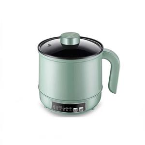 Dongfang HOME A 220V Mini Multifunctionele Elektrische Kookmachine 1.7L Enkele/Dubbele Laag Hot Pot Intelligente Elektrische Rijstkoker Anti-aanbaklaag groen