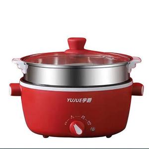 Dongfang HOME A Elektrische koekenpan Multifunctionele elektrische pot Mini elektrische koekenpan Kleine elektrische pot Huishoudelijke pot Kleine pan met antiaanbaklaag