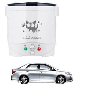 Factory Discount Outlet Elektrische Mini Rijstkoker Draagbare MultiCooker Auto Rijstkokers 12V 24V Pot Koken Machine Pannen voor Auto vrachtwagen 12V-1pcs