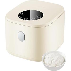Refreshing Home Digitale elektrische rijstkoker, 2,5L grote capaciteit 8 in 1 multifunctionele koker met automatische uitschakeling en 24-uurs timervertraging en warmhoudfunctie UK Plug