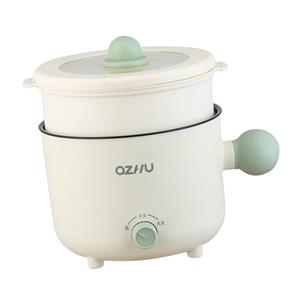 Elegant Living House Elektrische potten Antiaanbaklaag Droog 2 versnellingen Roestvrij staal Multifunctionele elektrische koekenpan voor pastasoep Havermoutpap Ramen