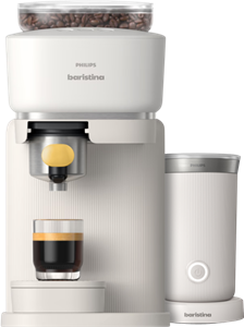 Philips Baristina BAR300/03 + Melkopschuimer