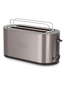 Black & Decker Broodrooster Toaster 2 Long Slot Stainless Steel