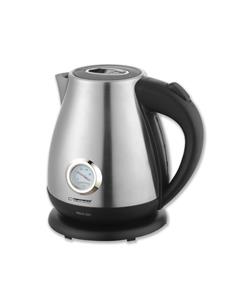 Esperanza Waterkoker ELECTRIC KETTLE WITH THERMOMETER THAMES 1.7 L INOX - Aluminium - 2200 W