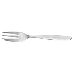 PULSIVA Gebaksvorkje Basic; 14.5 cm (L); zilver, Handvat zilver; 12 stuk / verpakking