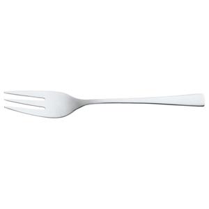 PULSIVA Gebaksvorkje Hamburg; 15 cm (L); zilver, Handvat zilver; 12 stuk / verpakking