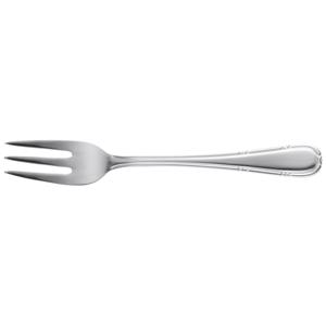 PULSIVA Gebaksvorkje Marbella; 15 cm (L); zilver, Handvat zilver; 12 stuk / verpakking