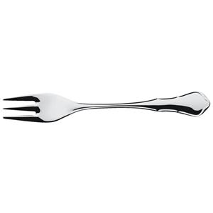 PULSIVA Gebaksvorkje Malaga II; 14.7 cm (L); zilver, Handvat zilver; 12 stuk / verpakking