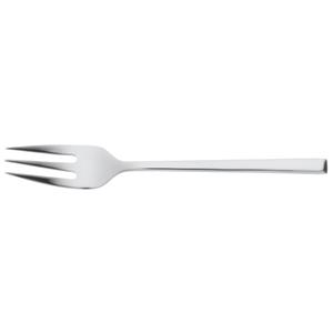 PULSIVA Gebaksvorkje Lissabon; 15 cm (L); zilver, Handvat zilver; 12 stuk / verpakking