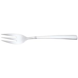 PULSIVA Gebaksvorkje Berlin; 15 cm (L); zilver, Handvat zilver; 12 stuk / verpakking