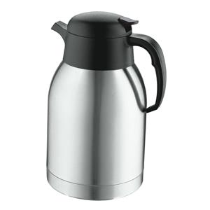PULSIVA Thermoskan Comfort; 2000ml, 14x26 cm (ØxH); zwart/zilver