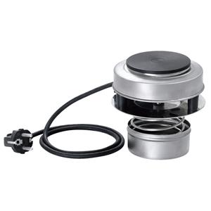 Bartscher Verwarmingsplaat voor chafing dish; 13.5x14.5 cm (ØxH); zilver