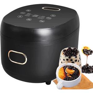 Stand high Automatische Boba Maker, 5L Pearl Boba Cooker, Smart Touch Control Panel Boba Pot, Commerciële Boba Maker voor Boba Tea & Bubble Tea & Milk Tea, 900W 220V