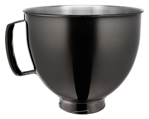 KitchenAid 5KSM5SSBRB Mengkom Zwart 4,8 L