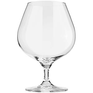 Vega Cognacglas Tolu; 650ml, 7x16.5 cm (ØxH); transparant; 6 stuk / verpakking