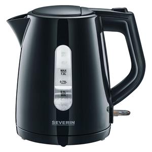 Severin Waterkoker Bilioso; 1000ml, 21x16 cm (HxØ); zwart