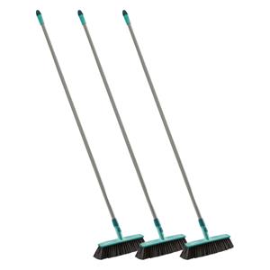 Leifheit 3x  All Round Bezem Xtra Clean 30cm met Clicksyteem