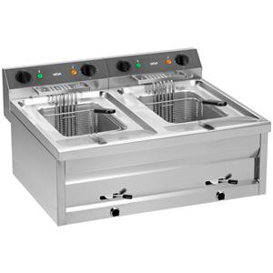 Vega Profi Friteuse VI; 80x70x42 cm (BxDxH); zilver