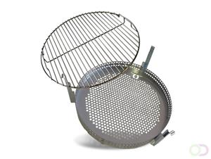 Barrelkings Mand en grill voor 200L olievat barbecue - Niet ingesnoerd