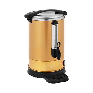 Royal Catering koffieapparaat - 14 L - goudkleurig - 