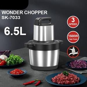 Lily88 Elektrische huishoudelijke vleesmolen groente staafmixer vleesmolen sapcentrifuge Twist6.5L