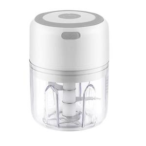 Factory Discount Outlet 100/250/300 ml Elektrische Mini Knoflook Vleesmolen Draagbare Vleesmolen USB Oplaadbare Gember Chili Groente Stamper Keuken gereedschap 100ML groen