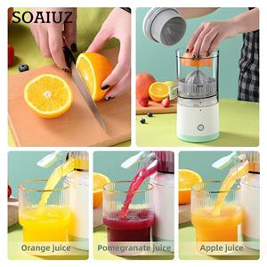 Refreshing Home Multifunctionele draagbare elektrische sapcentrifuge USB oplaadbare elektrische mengfles Zomerijs Smoothie Citroensap Thuisgebruik