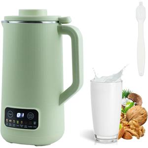 RuKing 20oz Notenmelkmaker met 10 messen, zelfgemaakte amandel-, soja- en havermelk, vertraagde start, warmhouden, automatische reiniging groen