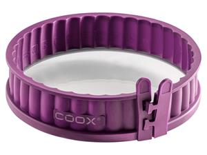 Coox Quichevorm met glazen bodem Ø 18 cm (Lila)