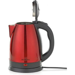 Michelino waterkoker 1.8l 1800w rood/zwart