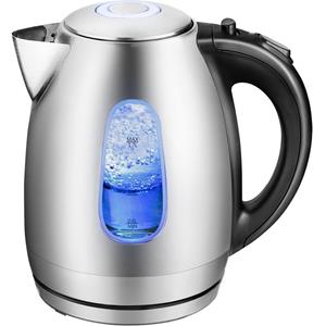 BES LED Waterkoker - Aigi Quny - 1.7 Liter - 2200 Watt - RVS - Zwart/Zilver
