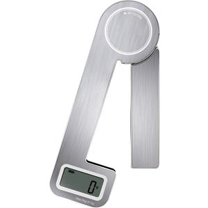 BES LED Keukenweegschaal - Aigi Ninon - Digitaal - LCD Display - Zilver