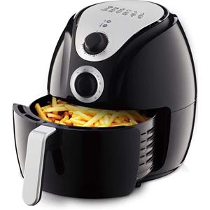 BES LED Airfryer - Aigi Hunra - Hetelucht Friteuse - Timer - 3.5 Liter - Zwart