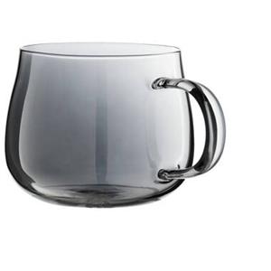 Leen Bakker Theeglas Aspen - grijs - 350 ml