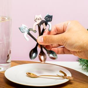 Winkee Kat Theelepels (set Van 4)