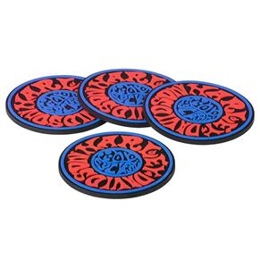 Fiftiesstore Harley-Davidson 1970's Psychedelic Onderzetter Set