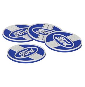 Fiftiesstore Ford - Rubberen Onderzetters Set