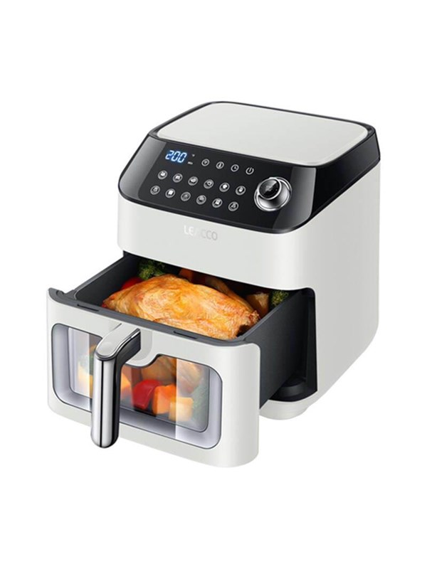 Leacco 4.5L 1050W non-fat fryer AF020 White
