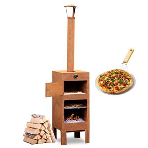 Tommy Teleshopping BluMill Outdoor Pizza Oven, pizzaoven met tuinhaard