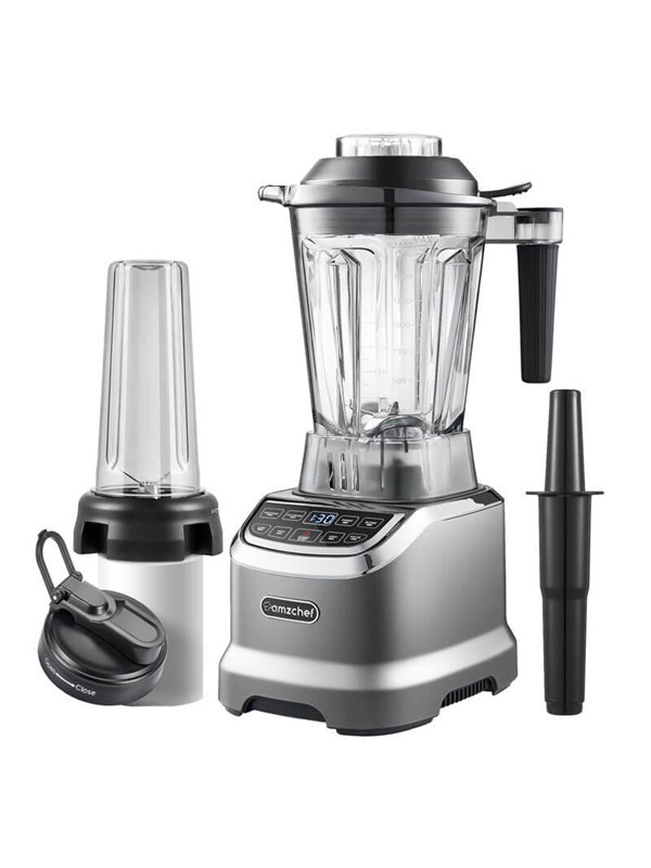 AMZCHEF Blender ZM5003-GA cup blender (gray) - 1800 W