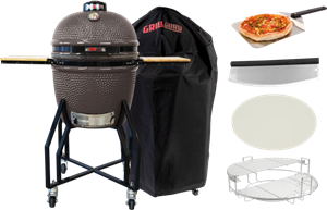 Grill Guru Original Large MT RVS Pizzapakket