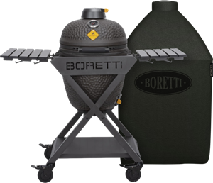Boretti Ceramica Medium +  BBQ Hoes Ceramica Medium