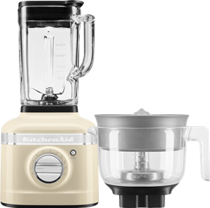 KitchenAid Artisan K400 5KSB4026EAC Amandelwit + citruspers opzetstuk