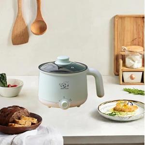 Moonice Elektrische kookpot Mini reiskoker Multifunctioneel roestvrij staal 2 versnellingen rijstkoker without steamer