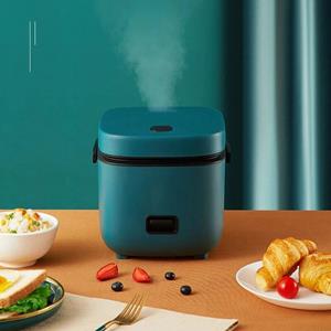 Super Star Mall Slimme elektrische rijstkoker Multifunctionele mini-potten bieden non-stick koken huis- en keukenapparaat 220V met stoomkoker EU