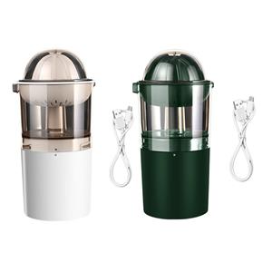 TOP HOME-002 Elektrische Juicer 250ml Blender Oplaadbare Juicer voor Vrienden Huishouden groen